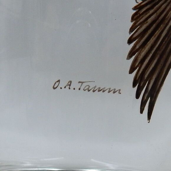 Ducks Waterfowl Double Old-Fashioned Rocks Glasses Glassware Gold Trim S/3 Sign - Picture 10 of 12